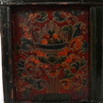 EARLY 20TH C. WOODEN TIBETAN BUDDHIST SHRINE CABINET 