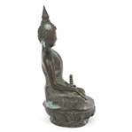 TIBETAN BRONZE BUDDHA MEDICINE MASTER STATUE