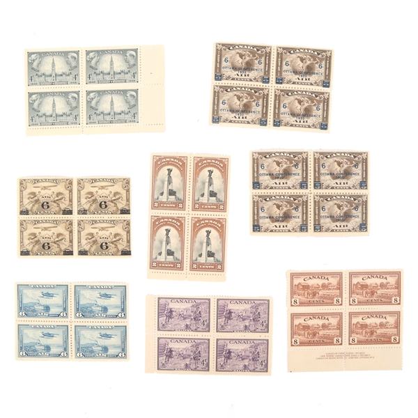 20TH C. CANADIAN STAMPS