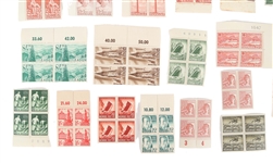 20TH C. EUROPEAN STAMPS