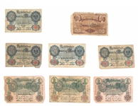 EARLY 20TH C. GERMAN BANKNOTES