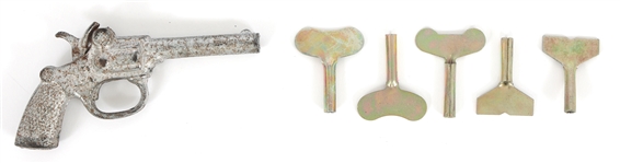 NOVELTY TOYS AND CLOCK KEYS