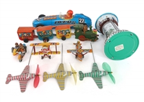 20TH C. LITHO TIN TOYS