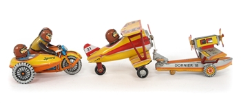 20TH C. LITHO TIN TOYS