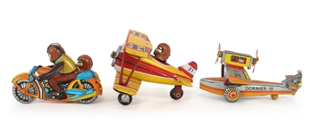20TH C. LITHO TIN TOYS