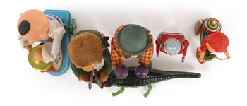 20TH C. LITHO WIND UP TIN TOYS
