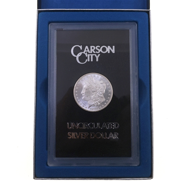 1880 CARSON CITY MORGAN SILVER DOLLAR GSA HOARD