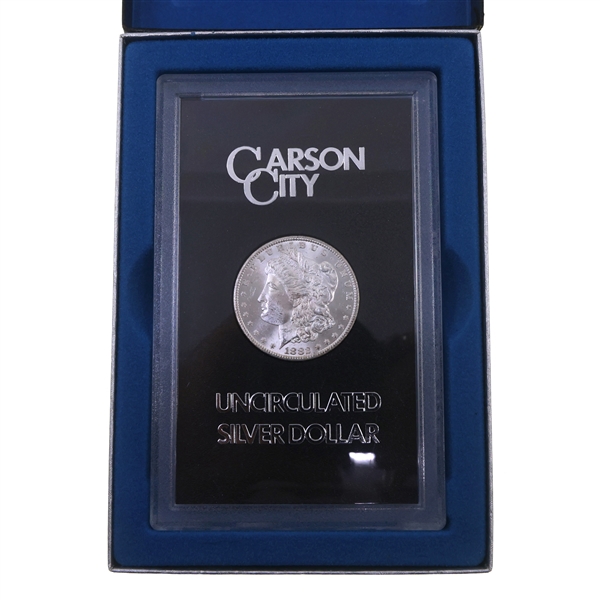 1882 CARSON CITY MORGAN SILVER DOLLAR GSA HOARD