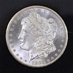 1883 CARSON CITY MORGAN SILVER DOLLAR GSA HOARD