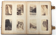 A. BRAUN & OTHER CARTES DE VISITE OF SWITZERLAND ALBUM