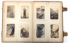 A. BRAUN & OTHER CARTES DE VISITE OF SWITZERLAND ALBUM