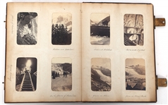 A. BRAUN & OTHER CARTES DE VISITE OF SWITZERLAND ALBUM