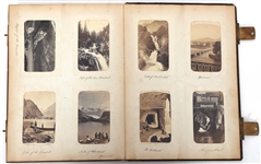 A. BRAUN & OTHER CARTES DE VISITE OF SWITZERLAND ALBUM