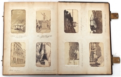 A. BRAUN & OTHER CARTES DE VISITE OF SWITZERLAND ALBUM