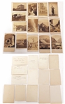 A. BRAUN & OTHER CARTES DE VISITE OF SWITZERLAND ALBUM