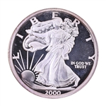 .999 SILVER 1 OZT 2000 NEW MILLENIUM BULLION ROUND