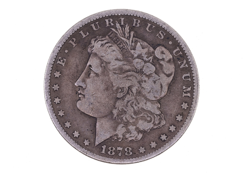 1878 CARSON CITY US SILVER MORGAN DOLLAR