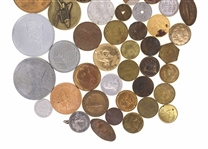 19TH & 20TH C. TRADE TOKENS & CHALLENGE COINS