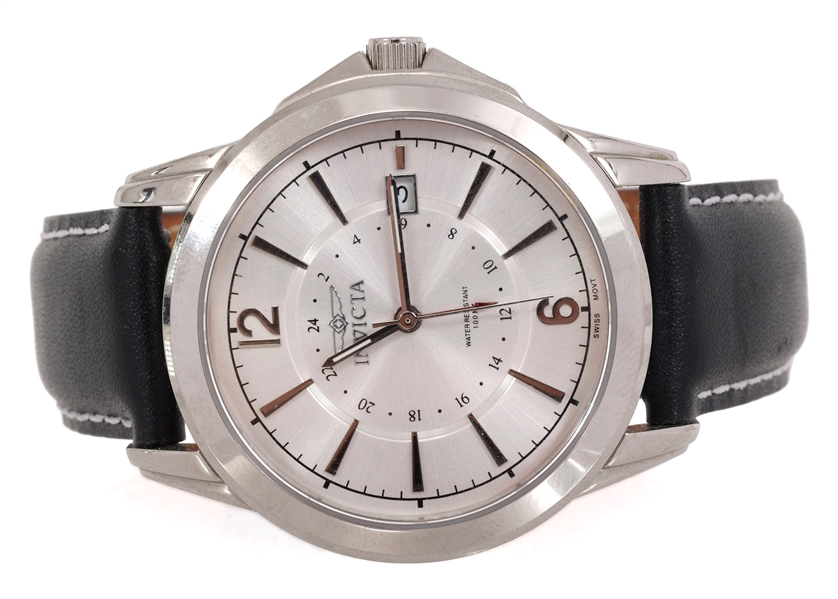 MENS INVICTA MODEL 3371 SWISS QUARTZ WRISTWATCH