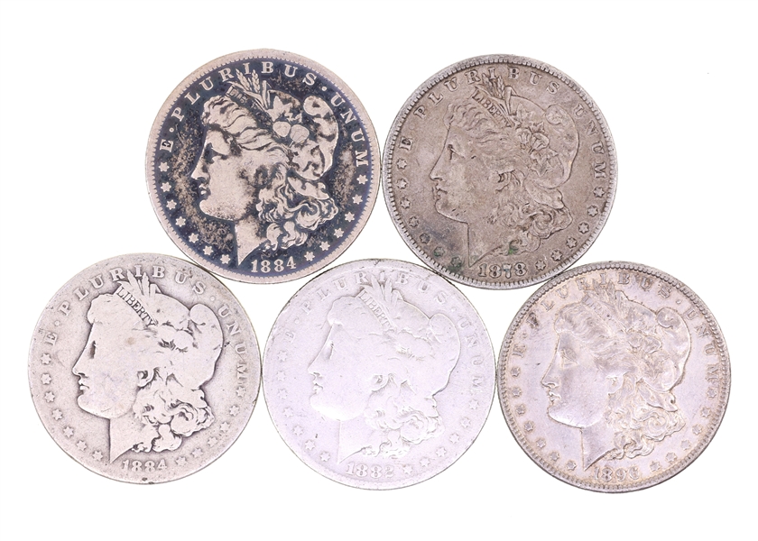 1878-1896 US MORGAN SILVER DOLLARS