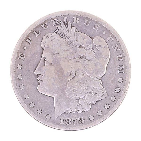 1878 CARSON CITY US SILVER MORGAN DOLLAR