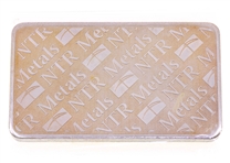 .999 FINE SILVER 10 OZT NTR METALS BULLION BAR