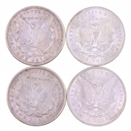 1888-1921 US MORGAN SILVER DOLLARS - UNC