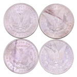 1881-1921 US MORGAN SILVER DOLLARS - UNC