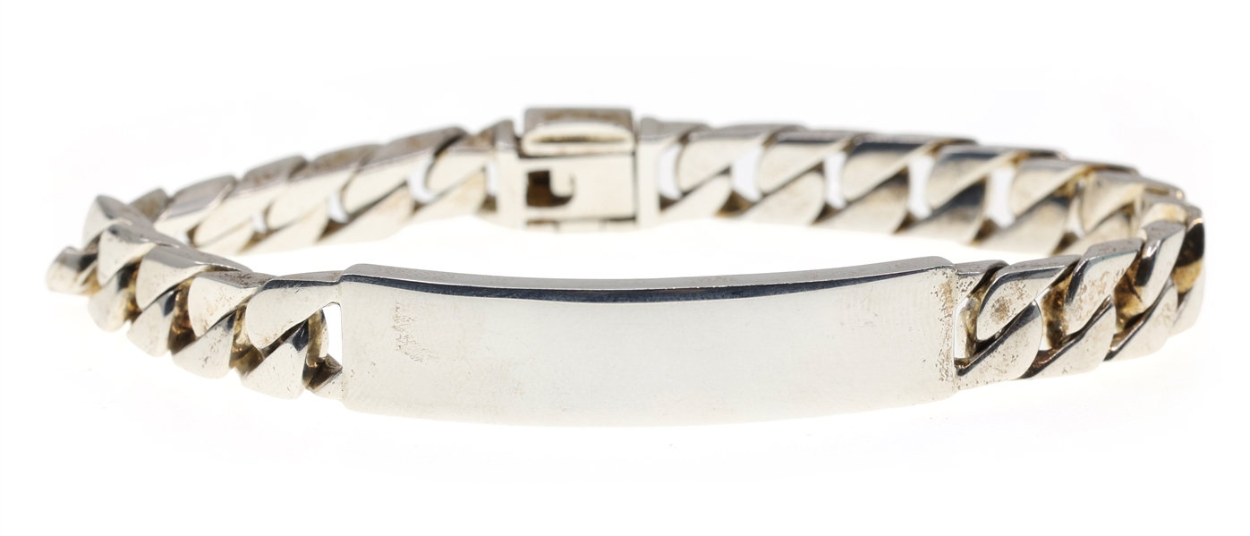 TIFFANY & CO. STERLING SILVER ID BRACELET