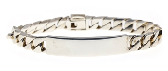 TIFFANY & CO. STERLING SILVER ID BRACELET
