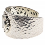 STERLING SILVER LOIS HILL MOTHER-OF-PEARL CUFF BRACELET