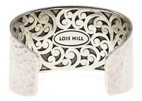STERLING SILVER LOIS HILL MOTHER-OF-PEARL CUFF BRACELET