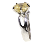 WOMEN'S STERLING SILVER CUBIC ZIRCONIA FASHION RING