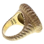 STERLING SILVER VERMEIL JUDITH RIPKA VERONA COIN RING