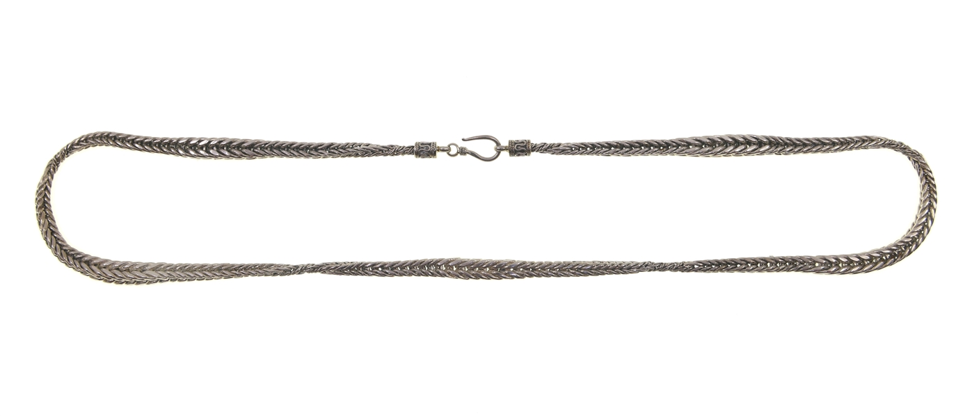 STERLING SILVER FOXTAIL LINK CHAIN