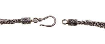 STERLING SILVER FOXTAIL LINK CHAIN