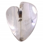 STERLING SILVER BESHARA ABSTRACT FACE BROOCH/PENDANT