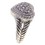 STERLING SILVER JUDITH RIPKA CZ HEART FASHION RING
