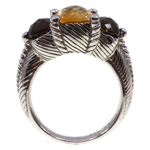 STERLING SILVER JUDITH RIPKA TOURMALINE FASHION RING