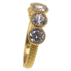 STERLING SILVER VERMEIL JUDITH RIPKA CZ FASHION BAND 