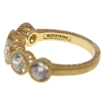 STERLING SILVER VERMEIL JUDITH RIPKA CZ FASHION BAND 