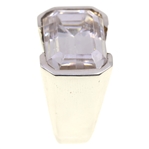 STERLING SILVER CUBIC ZIRCONIA FASHION RING