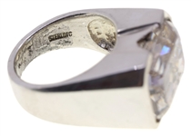 STERLING SILVER CUBIC ZIRCONIA FASHION RING