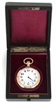 MEN'S ILLINOIS BUNN SPECIAL RAILROAD GRADE POCKET WATCH