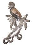 .900 SILVER QUETZAL BIRD BROOCH