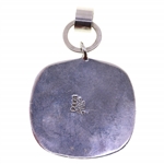 MEXICAN STERLING SILVER P&KN TURQUOISE PENDANT