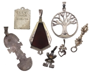 STERLING SILVER PENDANTS & CHARMS 