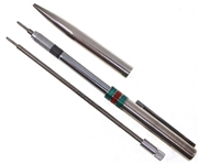 STERLING SILVER CASE GUCCI ENAMEL STRIPE BALLPOINT PEN