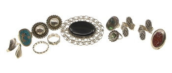STERLING SILVER TAXCO JEWELRY