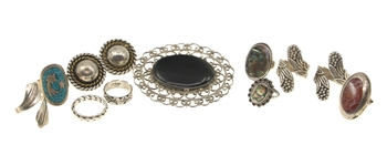 STERLING SILVER TAXCO JEWELRY